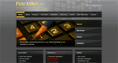 Desktop Screenshot of petemillercpa.com